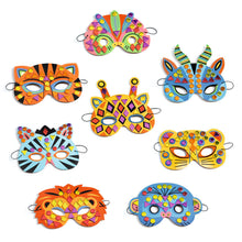 Afbeelding in Gallery-weergave laden, Djeco Do it yourself - knutselset dierenmaskers 4+ - DJ07900
