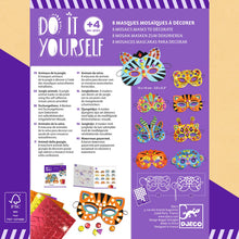 Afbeelding in Gallery-weergave laden, Djeco Do it yourself - knutselset dierenmaskers 4+ - DJ07900
