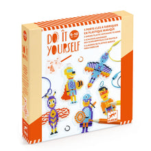 Afbeelding in Gallery-weergave laden, Djeco Do it yourself 6+ - knutseldoos Pixelkunsthelden - DJ79005
