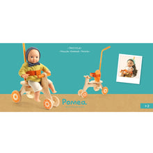 Afbeelding in Gallery-weergave laden, Djeco Pomea poppen driewieler - DJ07798
