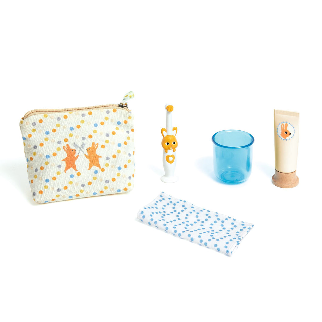 Djeco Pomea poppen tandenborstel set - DJ07779