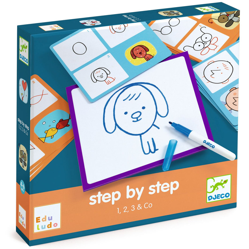 Djeco Step by step 1, 2, 3 & Co - DJ08327