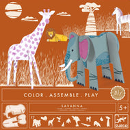 Djeco houten knutselset Savanna - DJ08003