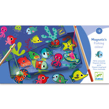 Afbeelding in Gallery-weergave laden, Djeco houten magnetisch visspel Colour - DJ01653
