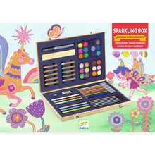 Afbeelding in Gallery-weergave laden, Djeco kleurkoffer Sparkling box of colours - DJ09797
