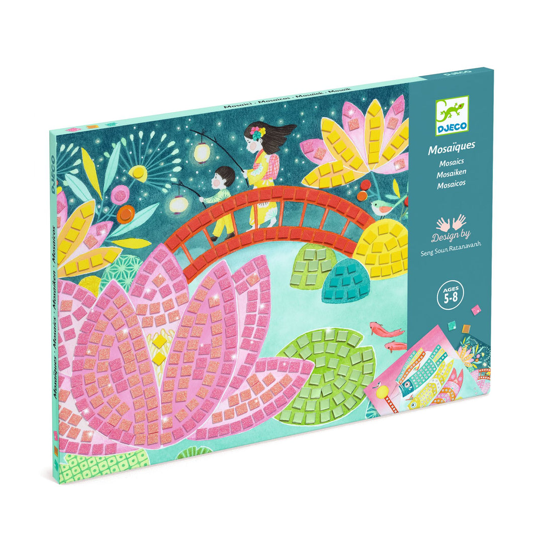 Djeco knutselset mozaïekkaarten Kyoto - DJ09308