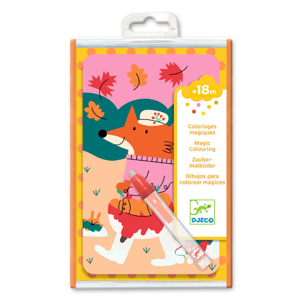 Djeco magisch kleuren waterkleurboek 4 seizoenen - DJ09076