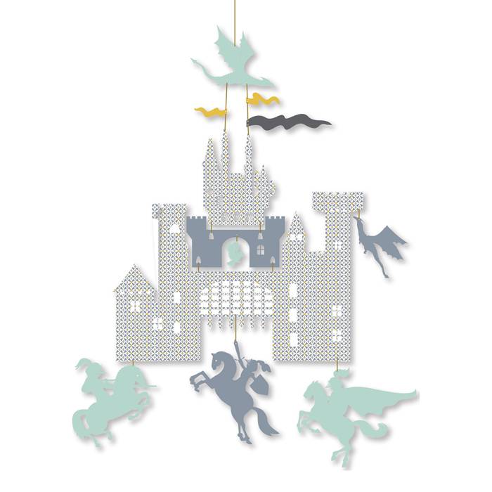 Djeco minimobiel Kasteel en draken - DD04395