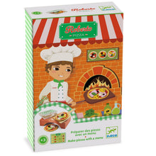 Afbeelding in Gallery-weergave laden, Djeco pizza menu speelset Roberto Pizza - DJ05516
