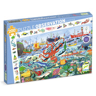 Djeco puzzel 200 stukjes - De geheimen van de zee - DJ07460