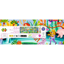 Afbeelding in Gallery-weergave laden, Djeco puzzel 97 x 33 cm, 1000 stukjes La Fiesta - DJ07693
