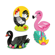 Afbeelding in Gallery-weergave laden, Djeco stickerset  Vogels set 62 stuks - DJ00058
