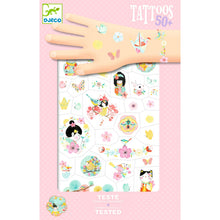 Afbeelding in Gallery-weergave laden, Djeco tattoos set 50 stuks Kersenbloesem - DJ09619
