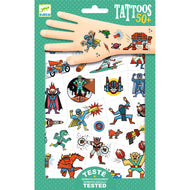 Djeco tattoos set Heroes vs Villains - DJ09614
