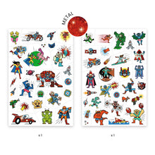 Afbeelding in Gallery-weergave laden, Djeco tattoos set Heroes vs Villains - DJ09614
