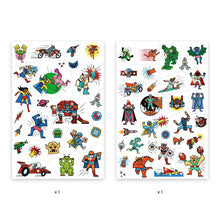 Afbeelding in Gallery-weergave laden, Djeco tattoos set Heroes vs Villains - DJ09614
