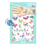 Djeco tattoos set Wonderbaarlijke Vlinders - DJ09249