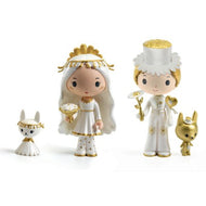 Djeco Tinyly figuur / poppetje 7,5 cm Marguerite & Léopold - DJ06959