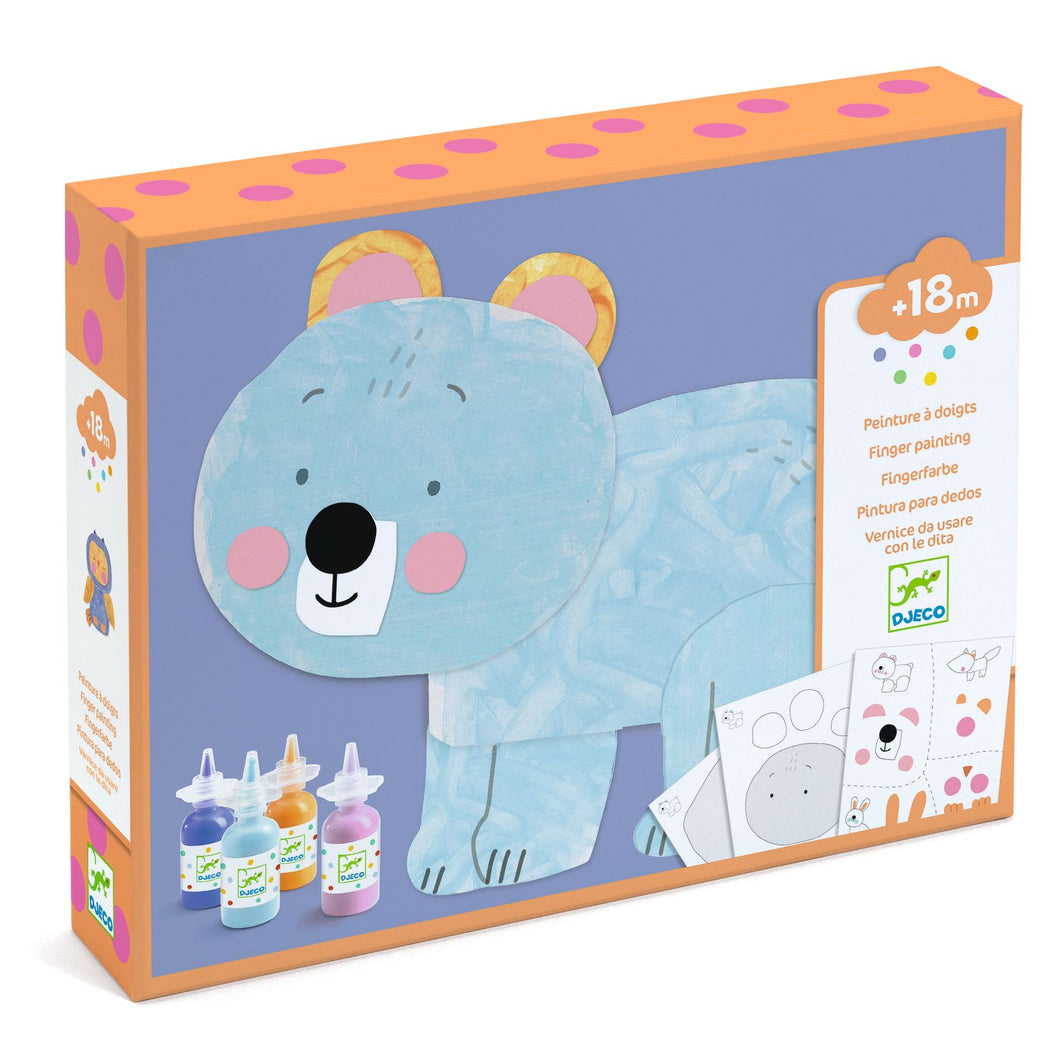 Djeco vinger verven Kliederen Messy Fun - DJ00076
