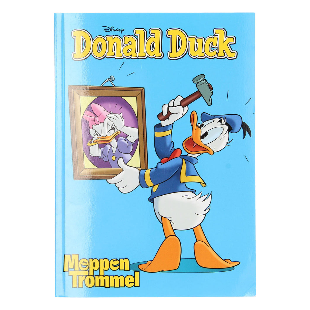 Donald Duck Moppentrommel - moppenboek blauw