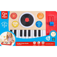 Afbeelding in Gallery-weergave laden, Hape Toys DJ Mix &amp; Spin Studio - E0621
