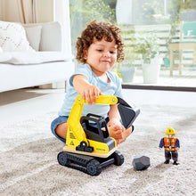 Afbeelding in Gallery-weergave laden, Sep Lambaerts ❤️ Hape Toys - Dig 'n Dump Excavator - E3058
