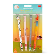 Afbeelding in Gallery-weergave laden, Lauranne Verbruggen ❤️ Legami set van 4 uitwisbare pennen - Farm Sweet Farm
