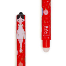 Afbeelding in Gallery-weergave laden, Legami set van 3 erasable gelpennen Kerstmis - Nutcracker, Ballerina, Muis
