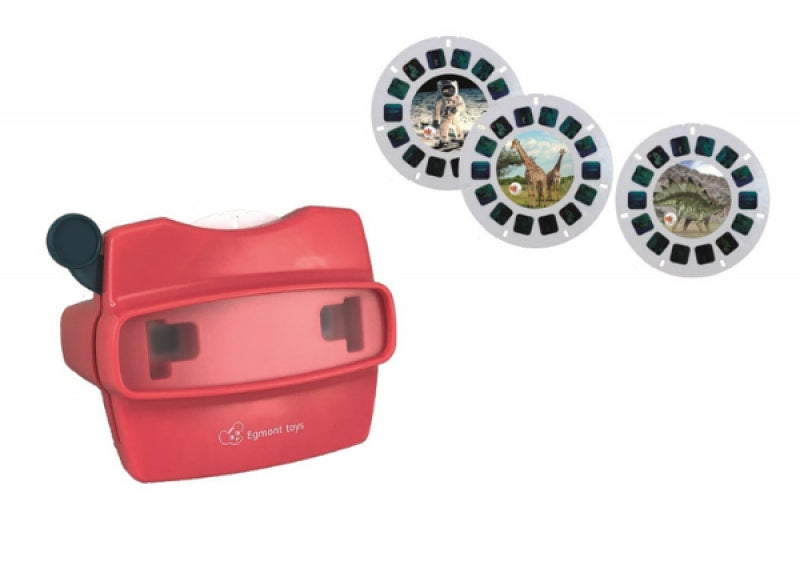 Egmont Dream Viewer viewmaster met 3 schijven (dieren, dino's, ruimte) - 650000A