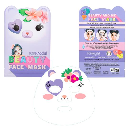 Ellie Montellano 🩷 Depesche Topmodel Beauty and me Facemask - 12824/LILA