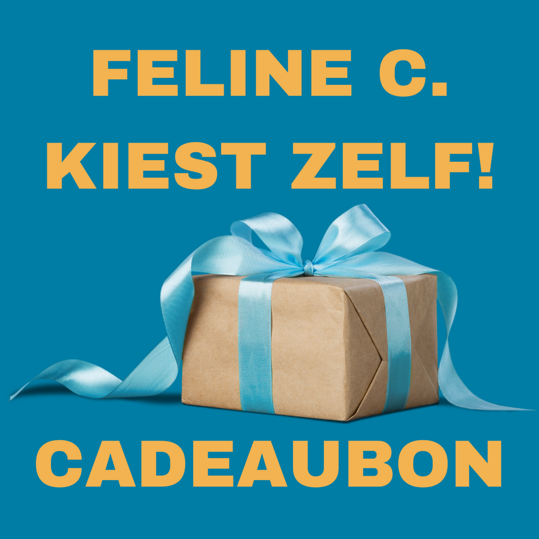 Feline C 🩷Japsnoet Cadeaubon - bedrag naar eigen keuze