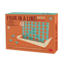 Afbeelding in Gallery-weergave laden, Legami Vintage Memories - Houten 4 op een rij spel
