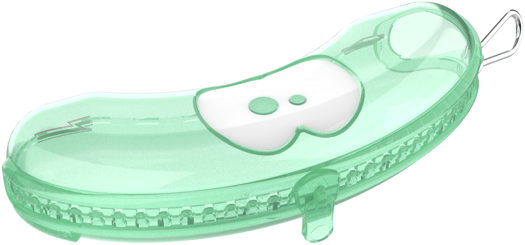 Lunch Buddies: FRUITFRIENDS NEON BANAAN LIME - Transparant