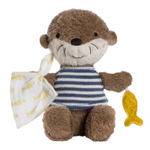 Afbeelding in Gallery-weergave laden, Fehn bean bag pittenzakje knuffel Otter Theo
