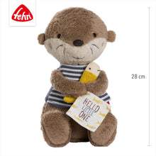 Afbeelding in Gallery-weergave laden, Fehn knuffel Otter Theo - Hello Little One - 28 cm
