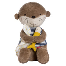 Afbeelding in Gallery-weergave laden, Fehn knuffel Otter Theo XL - 42 cm

