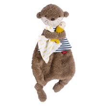 Afbeelding in Gallery-weergave laden, Fehn zachte knuffeldoek doudou Otter Theo - 36 cm
