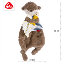 Afbeelding in Gallery-weergave laden, Fehn zachte knuffeldoek doudou Otter Theo - 36 cm
