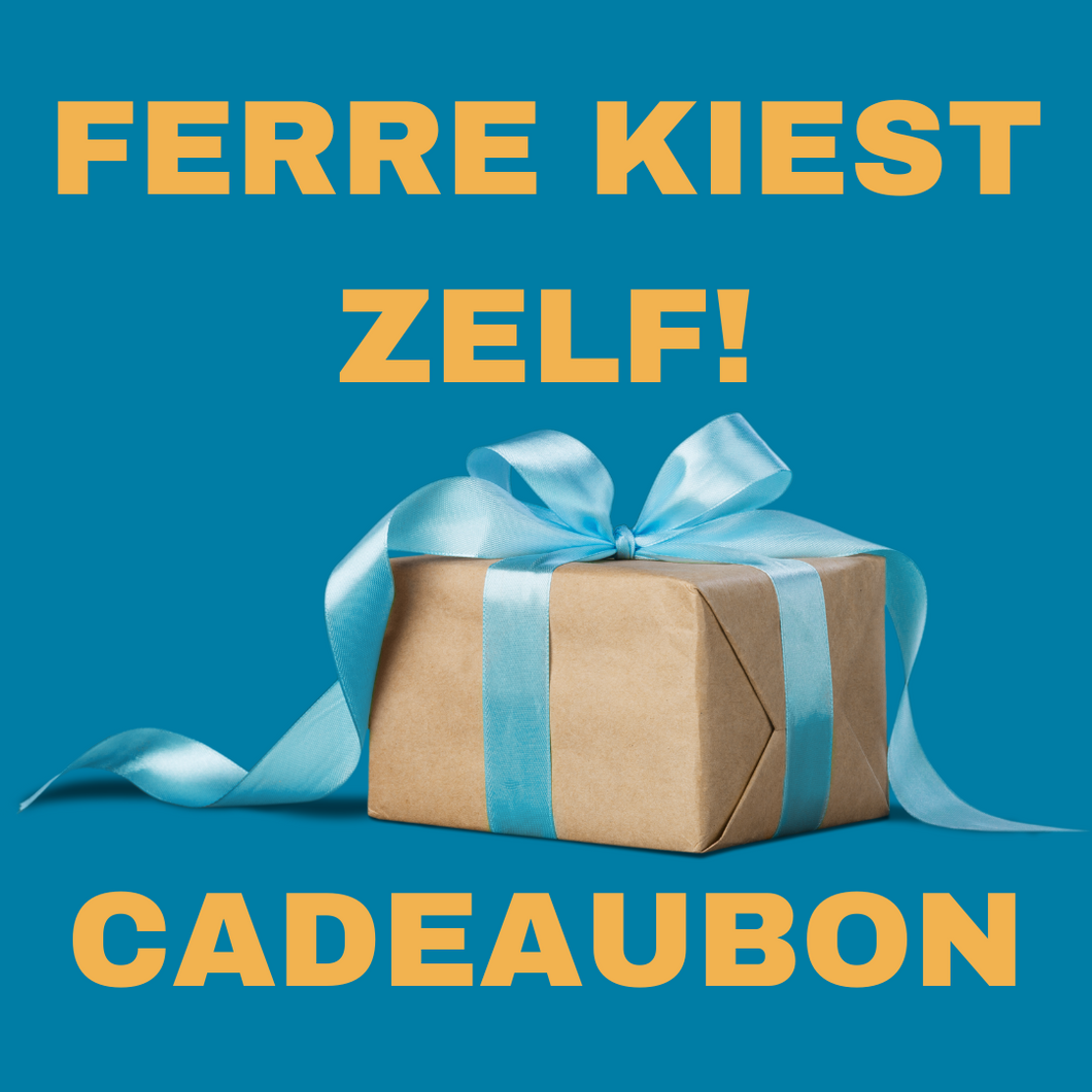 Ferre VdH 🦖 Japsnoet Cadeaubon - bedrag naar eigen keuze