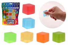Afbeelding in Gallery-weergave laden, Fidget toys squishy - set van 12 Squeeze kubussen - Squish Cubes
