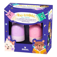 Afbeelding in Gallery-weergave laden, Flexibel kinder leeslampje dieren - Roze/Lila
