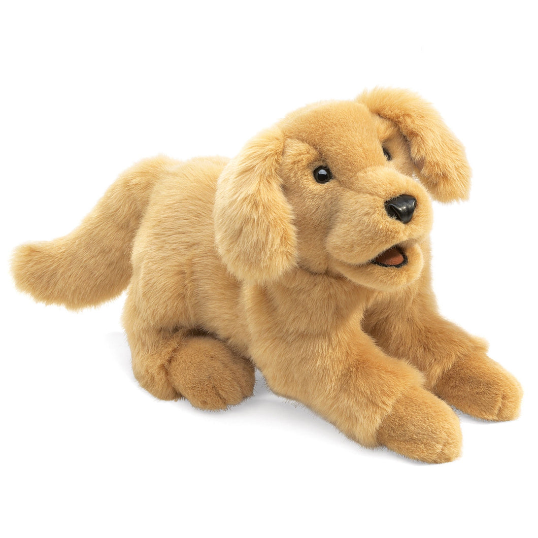 Folkmanis handpop Golden Retriever Puppy - 2862