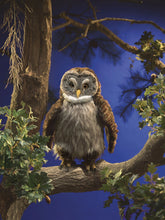 Afbeelding in Gallery-weergave laden, Folkmanis handpop Hooting Owl - Uil met 'Huhu-effect' / Roepende uil
