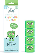 Afbeelding in Gallery-weergave laden, Glopals Light up cubes 4 stuks -  Pippa / Groen
