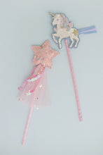 Afbeelding in Gallery-weergave laden, Great Pretenders Boutique Unicorn Star wands - toverstaf eenhoorn of ster - 91401
