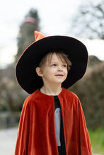 Afbeelding in Gallery-weergave laden, Great Pretenders - Autum Embers Wizard Cape met hoed - maat 4-6 jaar
