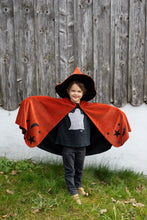 Afbeelding in Gallery-weergave laden, Great Pretenders - Autum Embers Wizard Cape met hoed - maat 4-6 jaar
