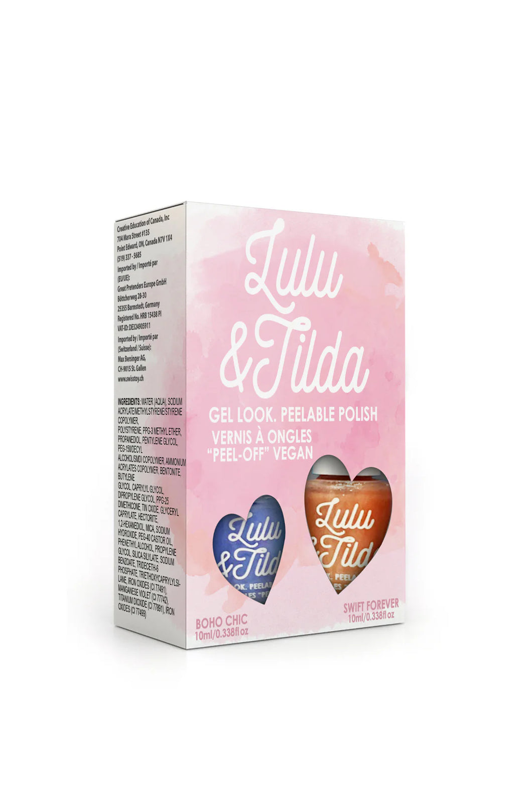Pippa 💜 Lulu & Tilda peelable nagellak - Boho Chic & Swift Forever
