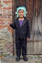 Afbeelding in Gallery-weergave laden, Great Pretenders Monster Mash Top met broek en hoofband, maat 3/4 jaar - 65803

