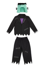 Afbeelding in Gallery-weergave laden, Great Pretenders Monster Mash Top met broek en hoofband, maat 3/4 jaar - 65803
